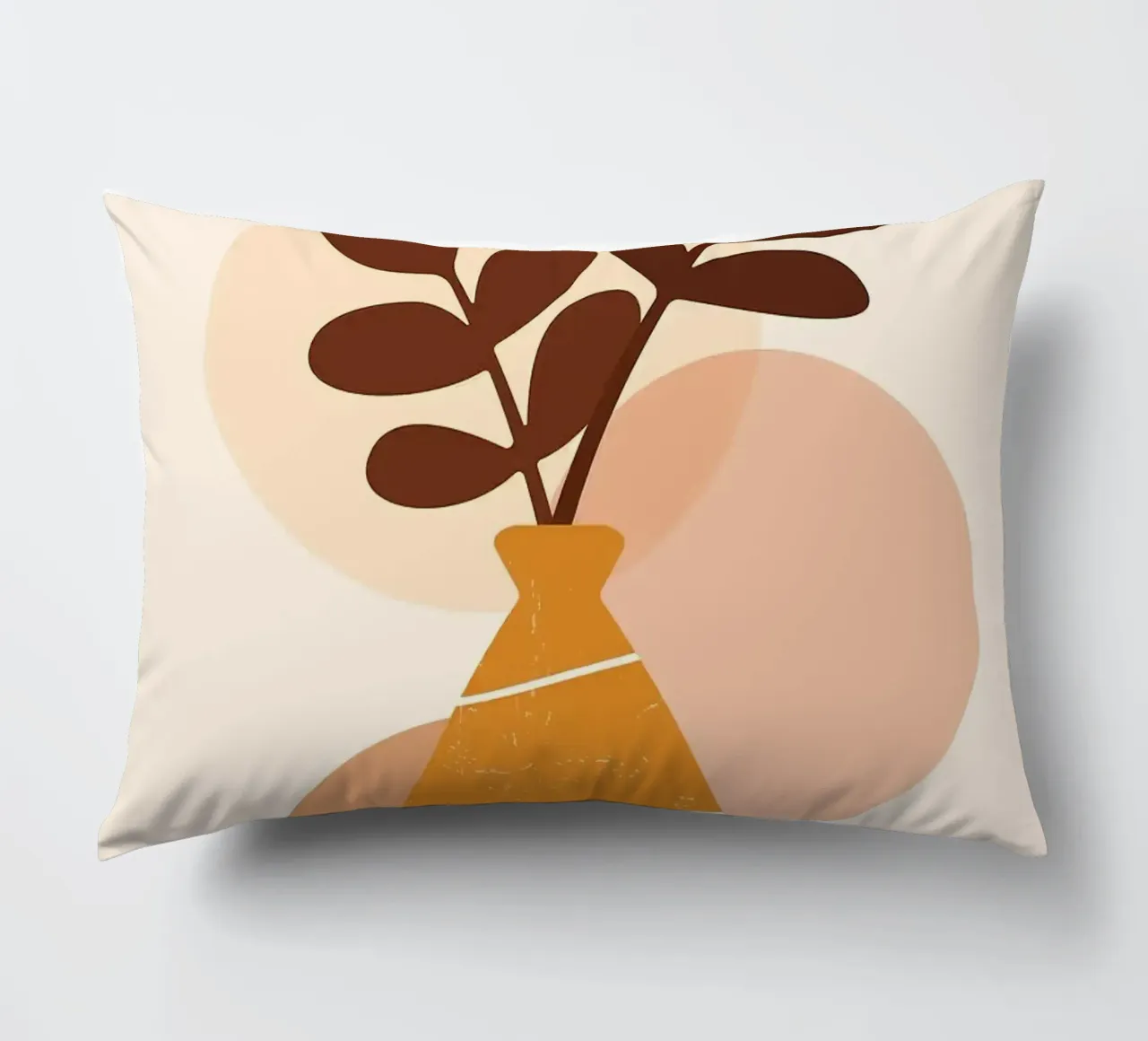 vaso cuscino da Abstract Botanical Art