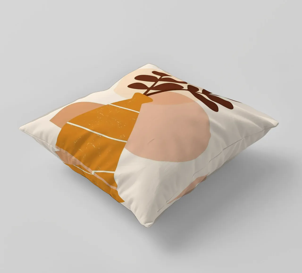 vaso cuscino da Abstract Botanical Art