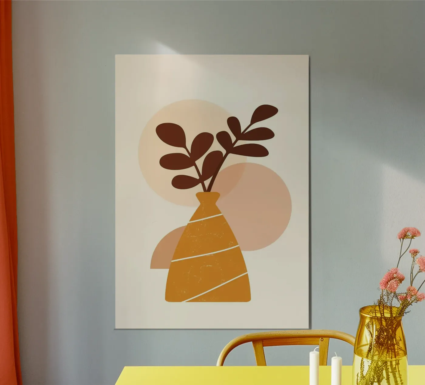 vaso poster da Abstract Botanical Art