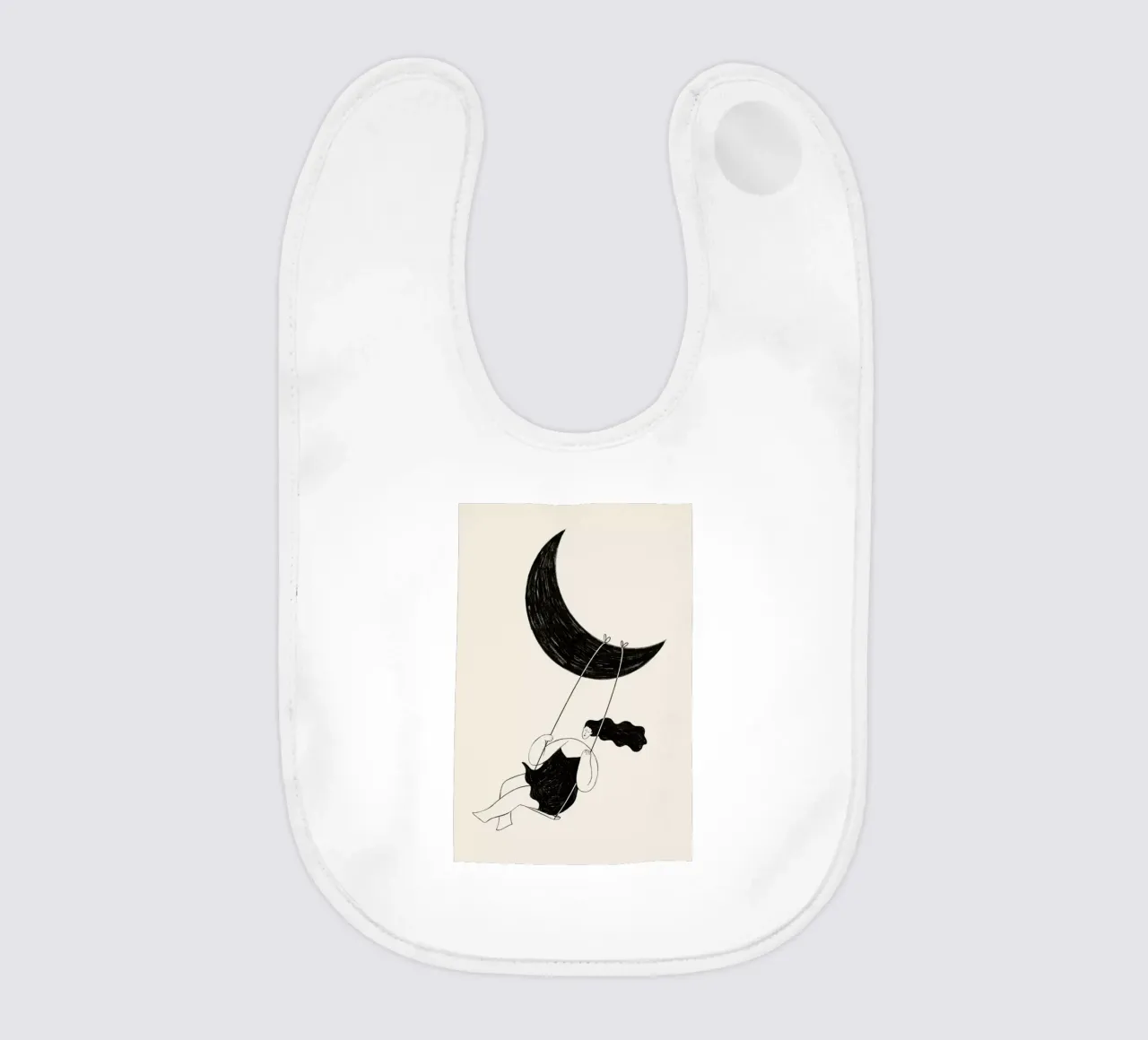 Crescent Swing bavaglino da Graphite