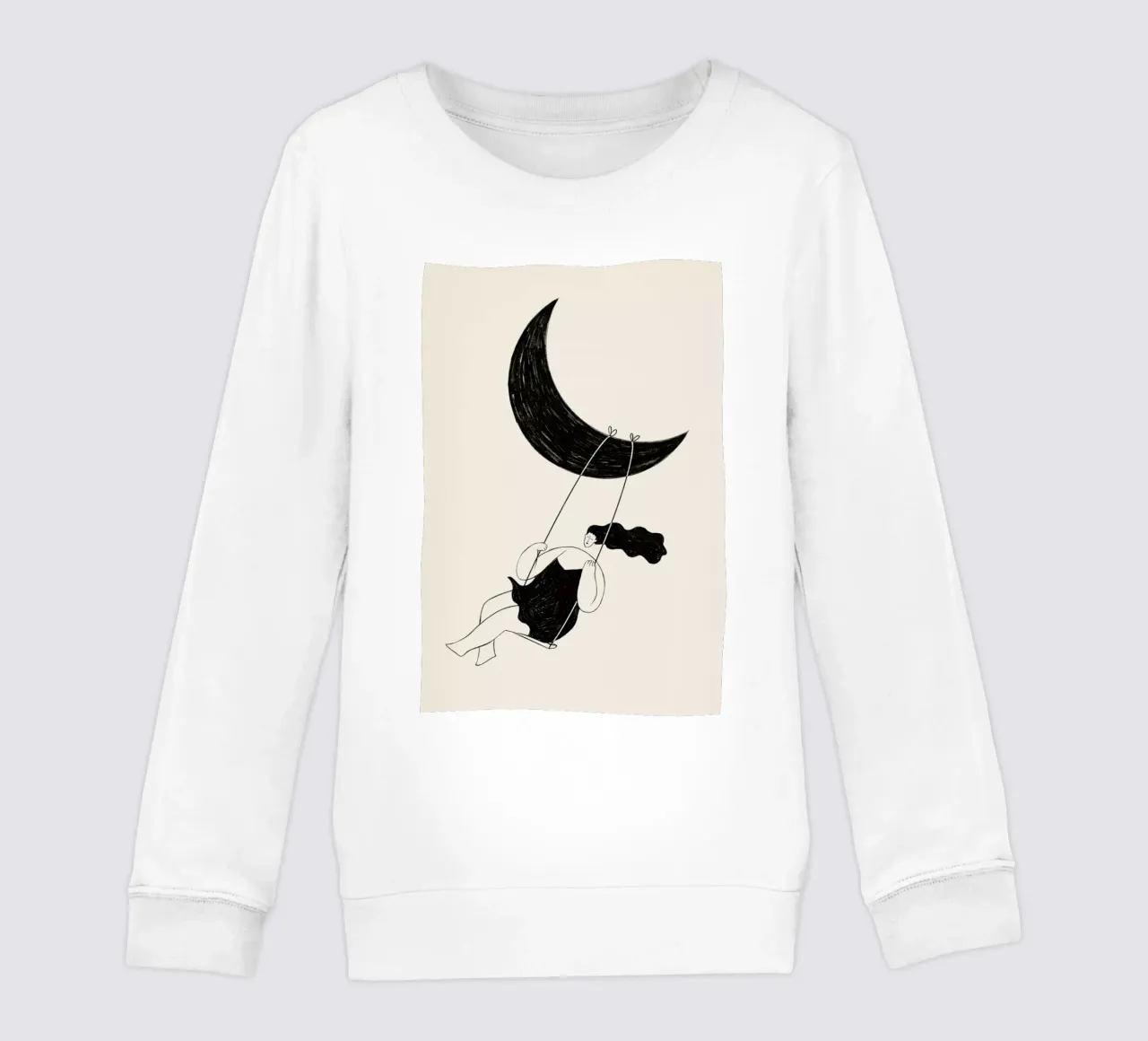 Crescent Swing felpa bambino da Graphite