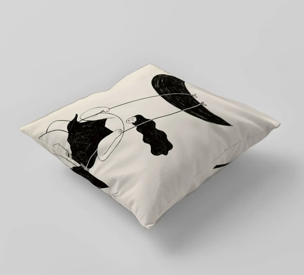 Crescent Swing cuscino da Graphite