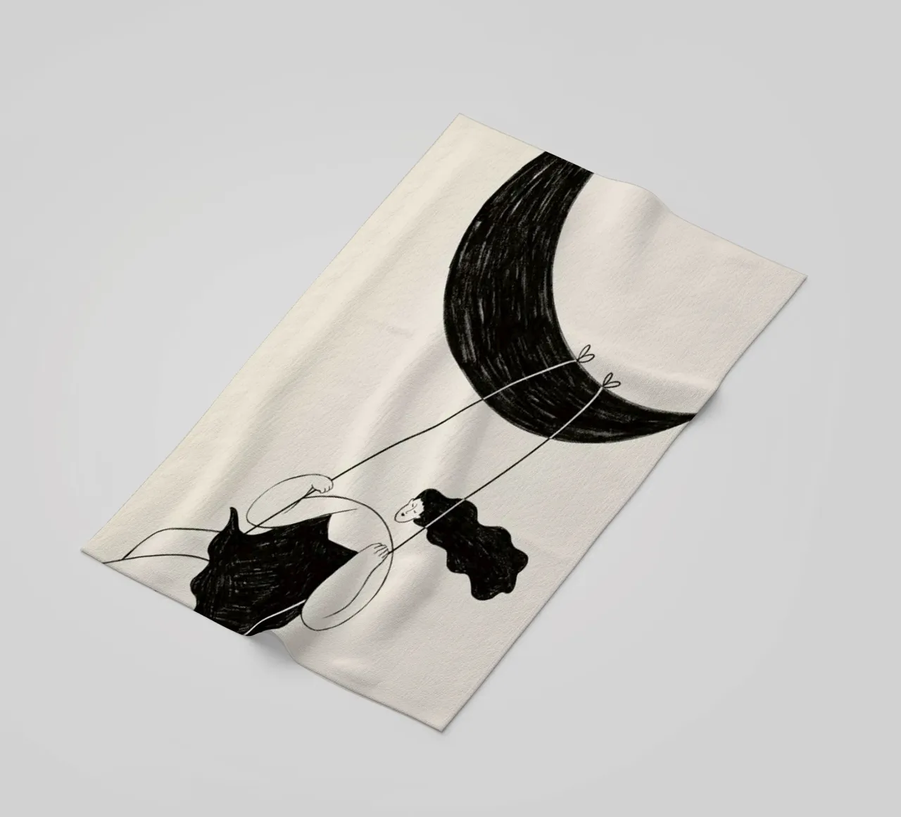 Crescent Swing telo mare da Graphite