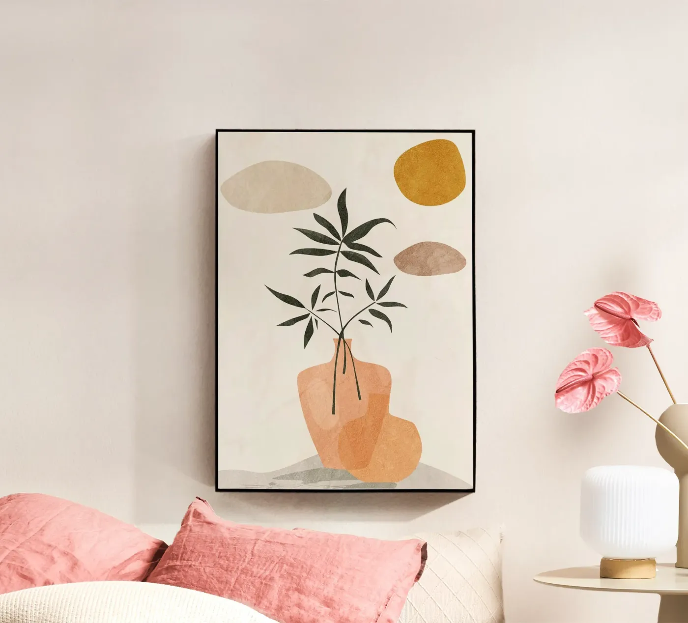 vaso plexiglass da Abstract Botanical Art