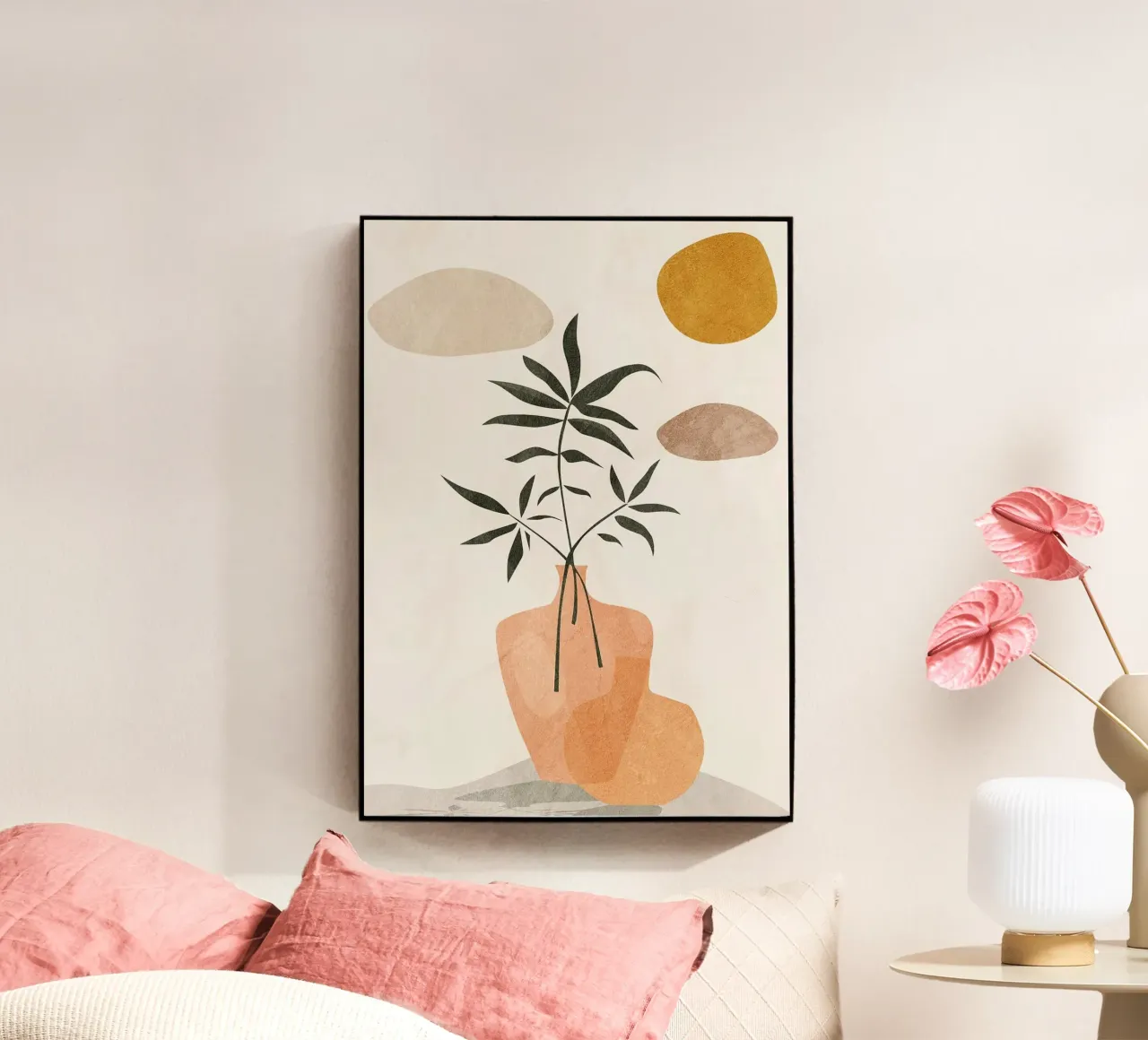 vaso plexiglass da Abstract Botanical Art