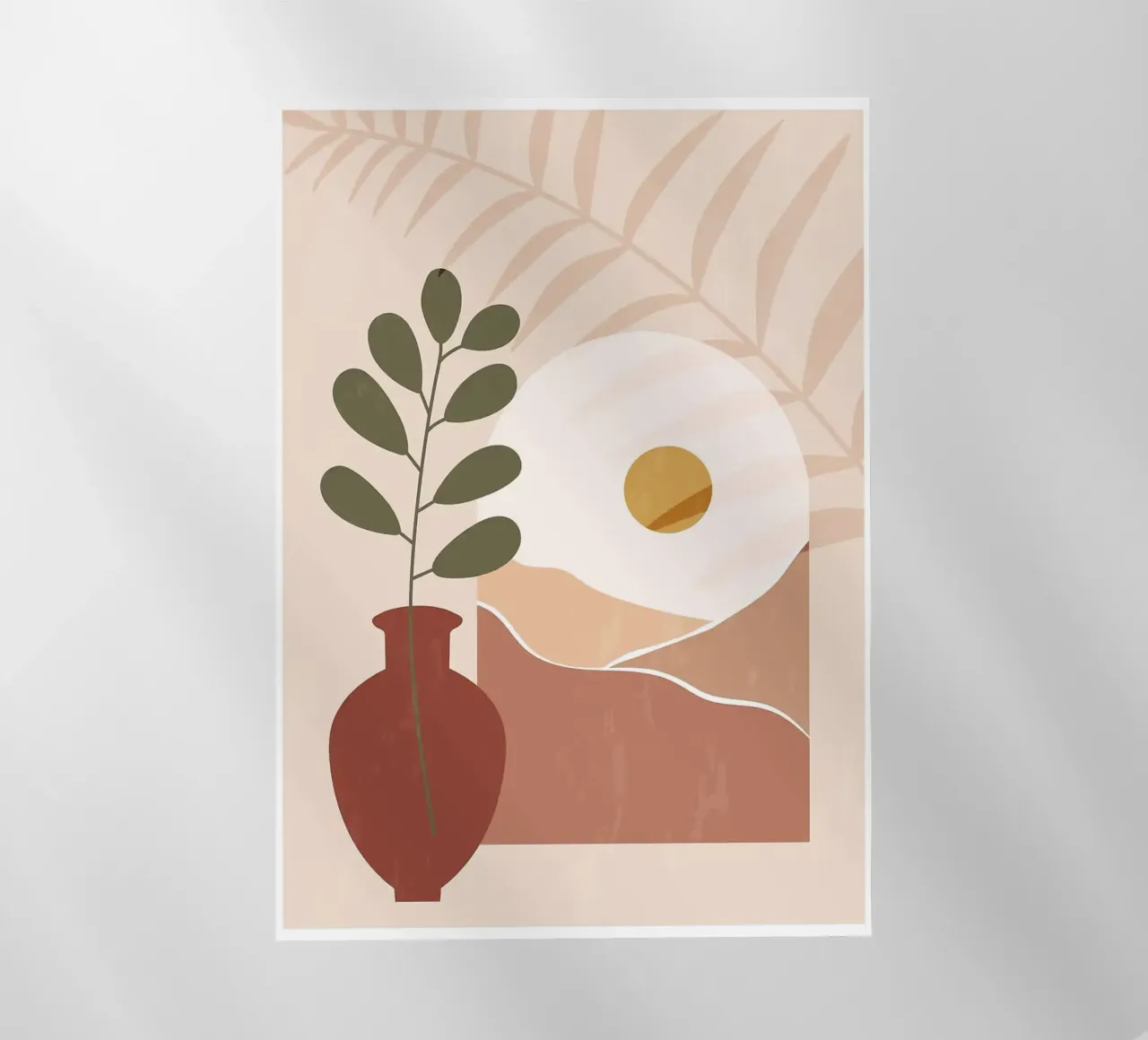 vaso pellicola backlit da Abstract Botanical Art