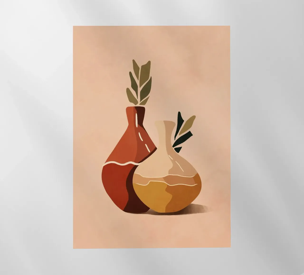 vaso pellicola backlit da Abstract Botanical Art