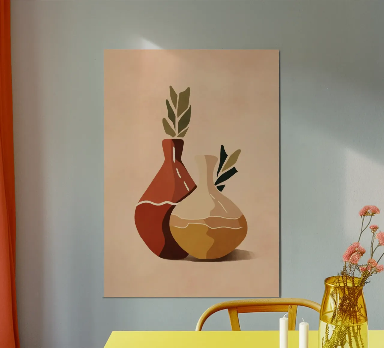 vaso poster da Abstract Botanical Art