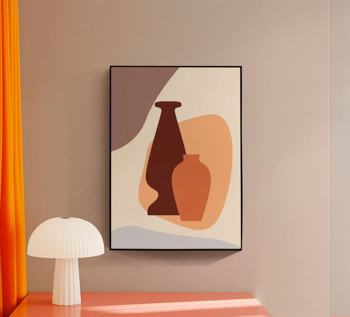 vase Acryl-Glas von Abstract Botanical Art