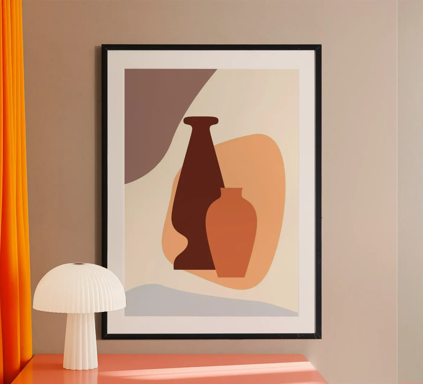 Vase Poster von Abstract Botanical Art