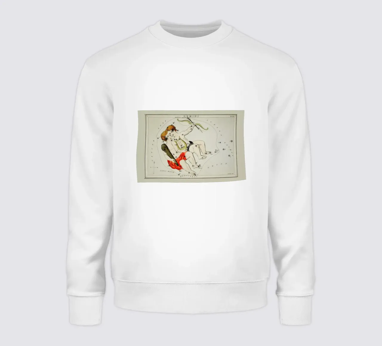Gemini sweatshirt by Vintage by JUNIQE