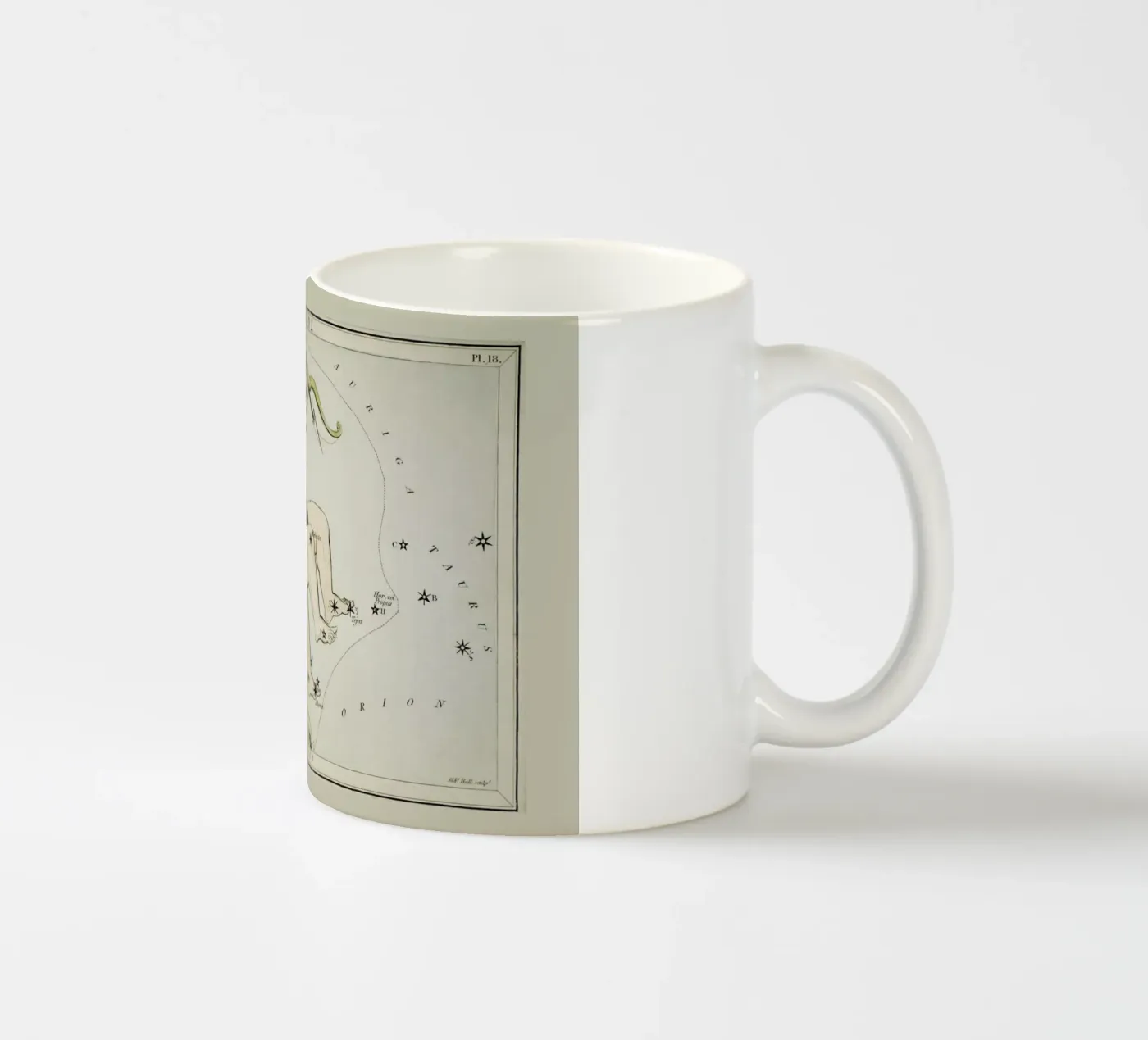 Gemini ceramic mug by Vintage by JUNIQE