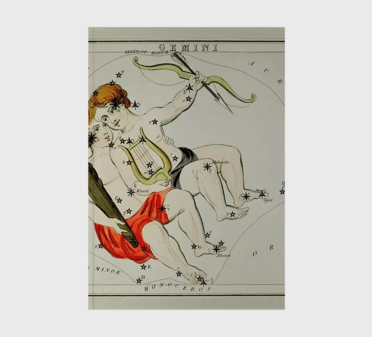 Gemini notebook by Vintage by JUNIQE
