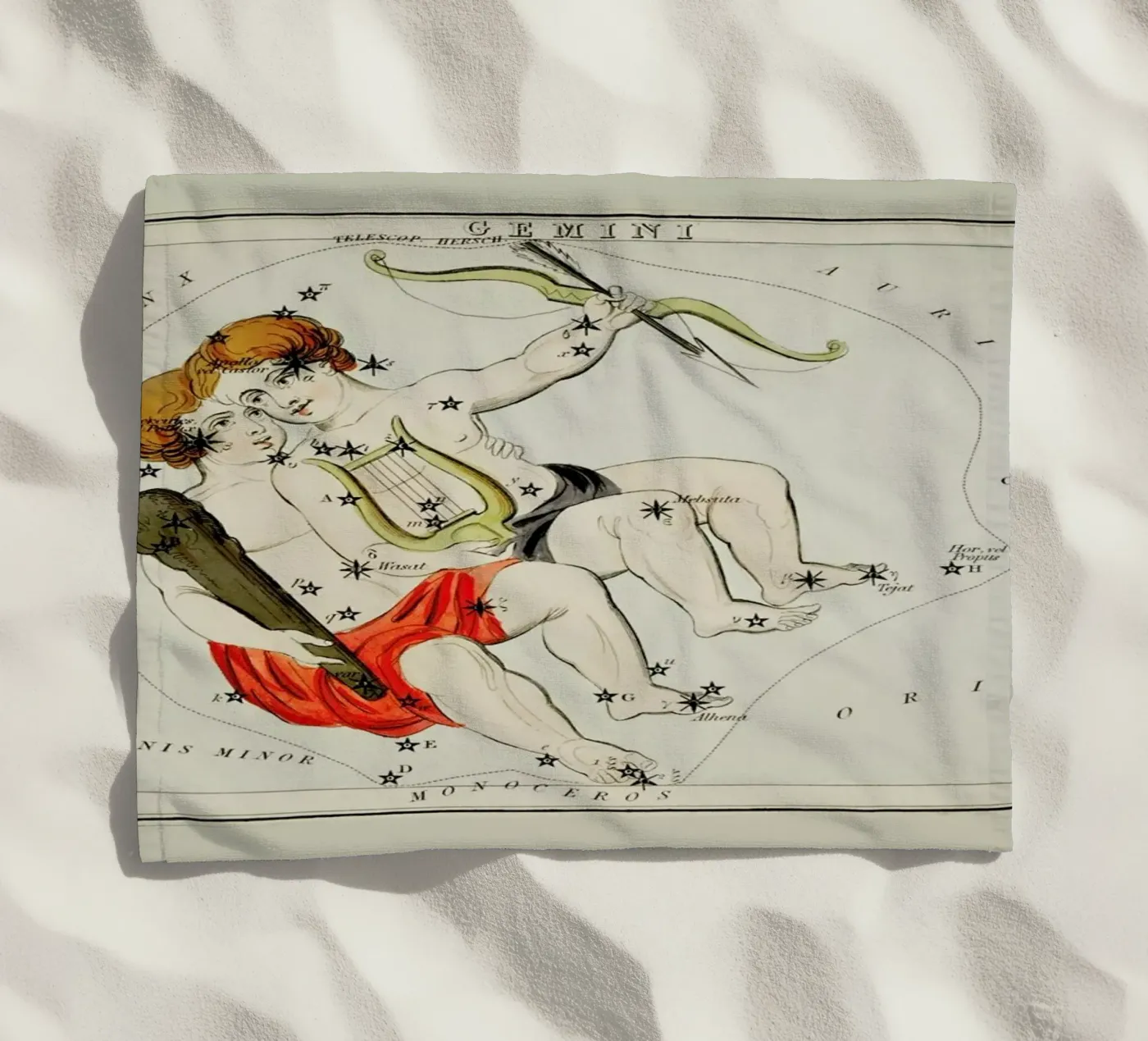 Gemini telo mare da Vintage by JUNIQE