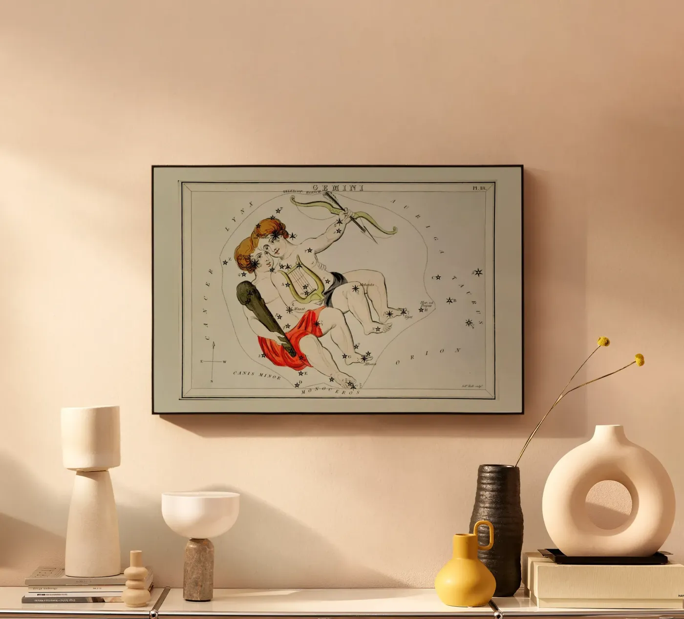 Gemini plexiglas de Vintage by JUNIQE