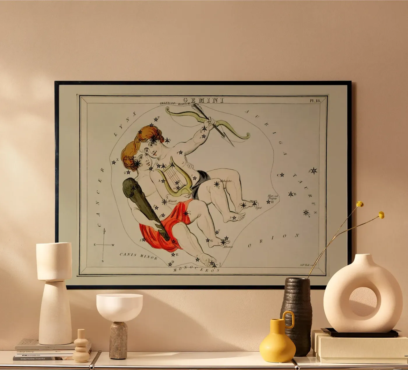 Gemini poster by Vintage by JUNIQE