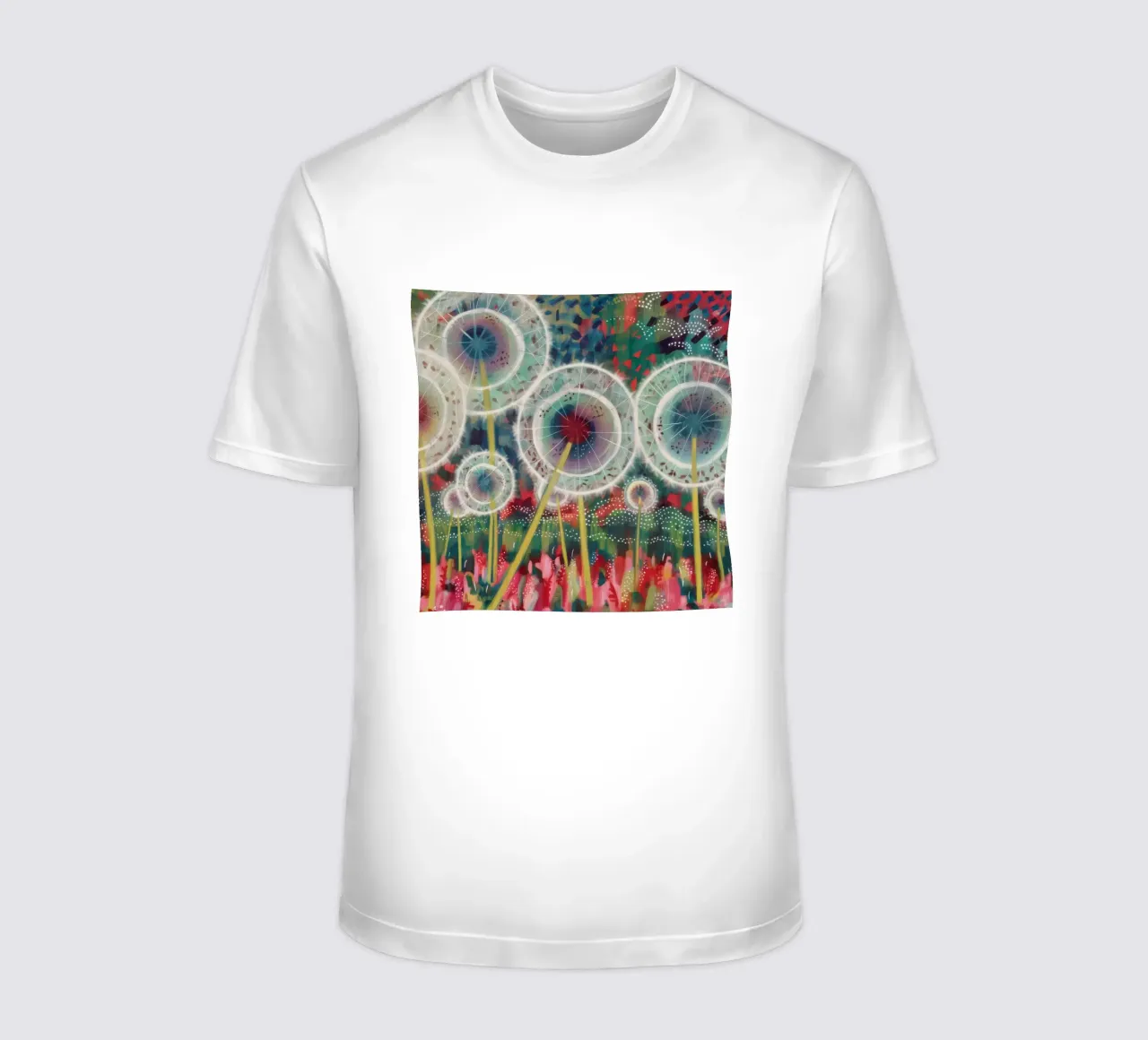 Sogni di dente di leone t-shirt da Verve Pigments