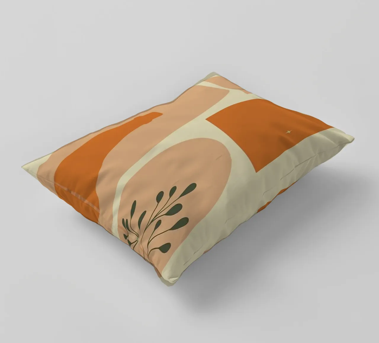 vaso cuscino da Abstract Botanical Art