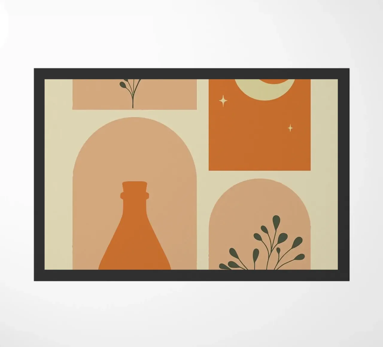 vaso zerbino da Abstract Botanical Art