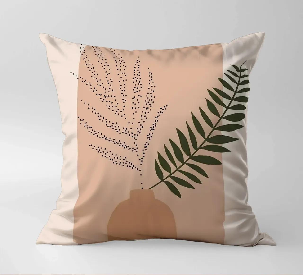 vaso cuscino da Abstract Botanical Art