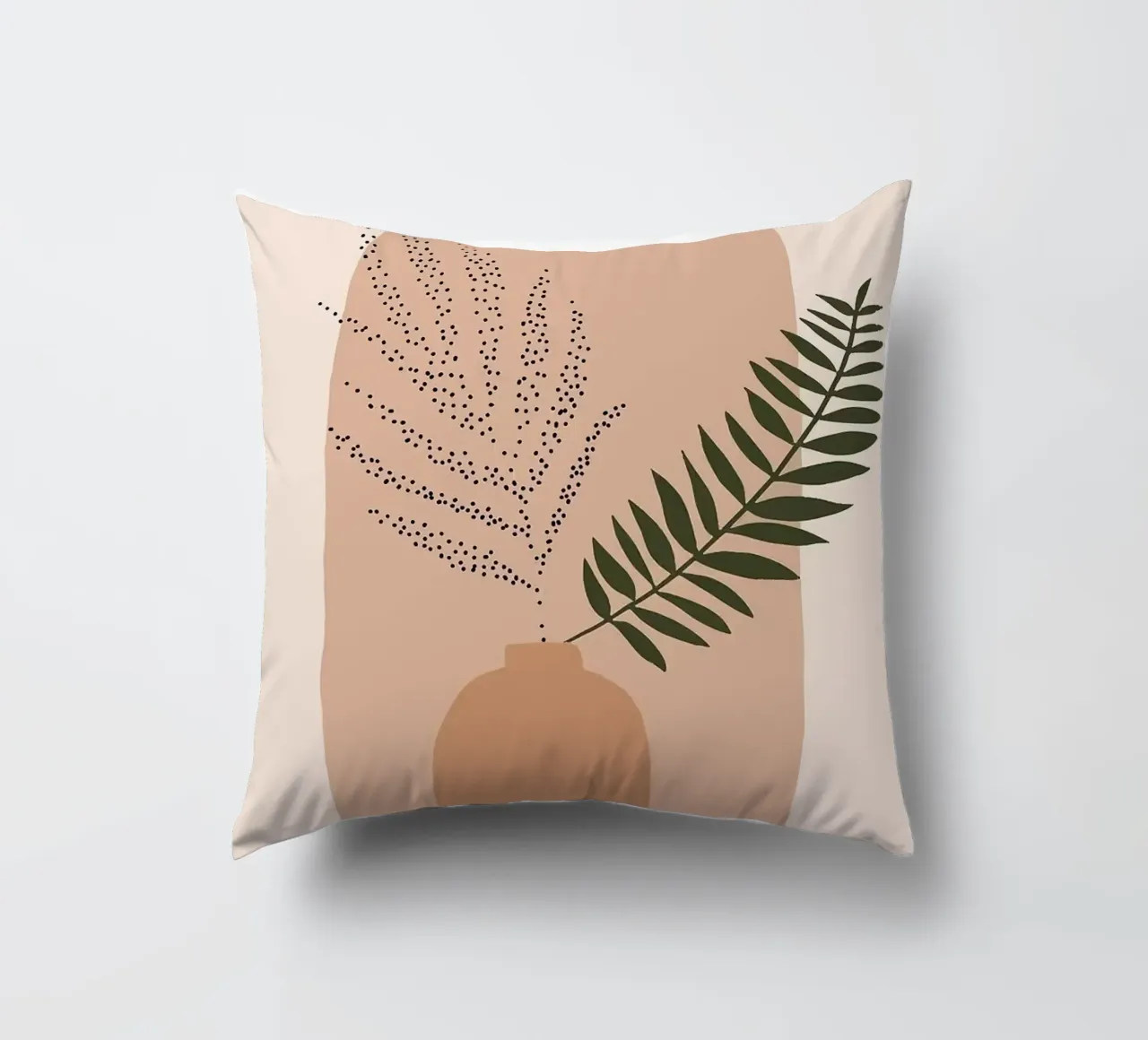 vaso cuscino da Abstract Botanical Art
