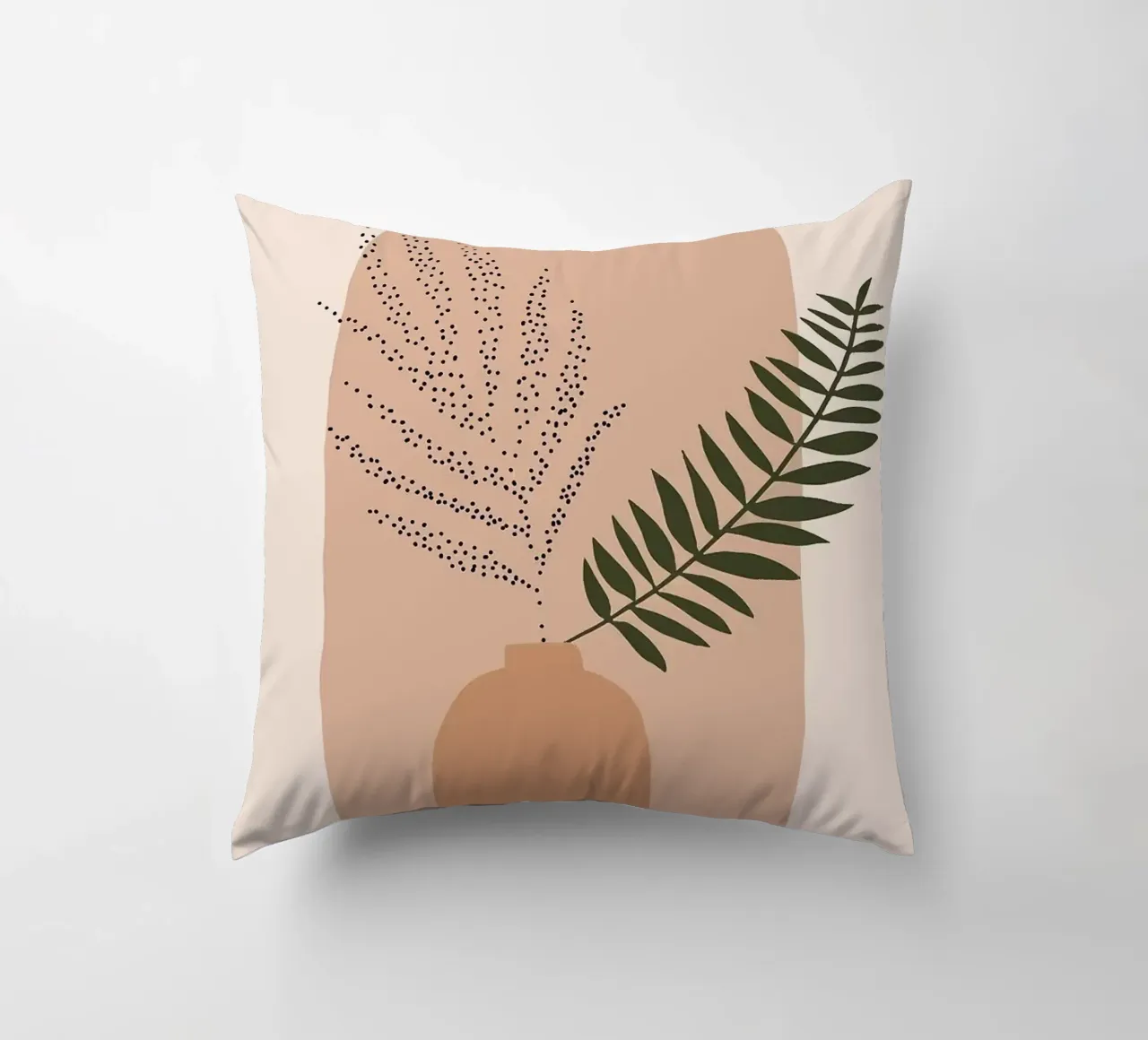 vaso cuscino da Abstract Botanical Art