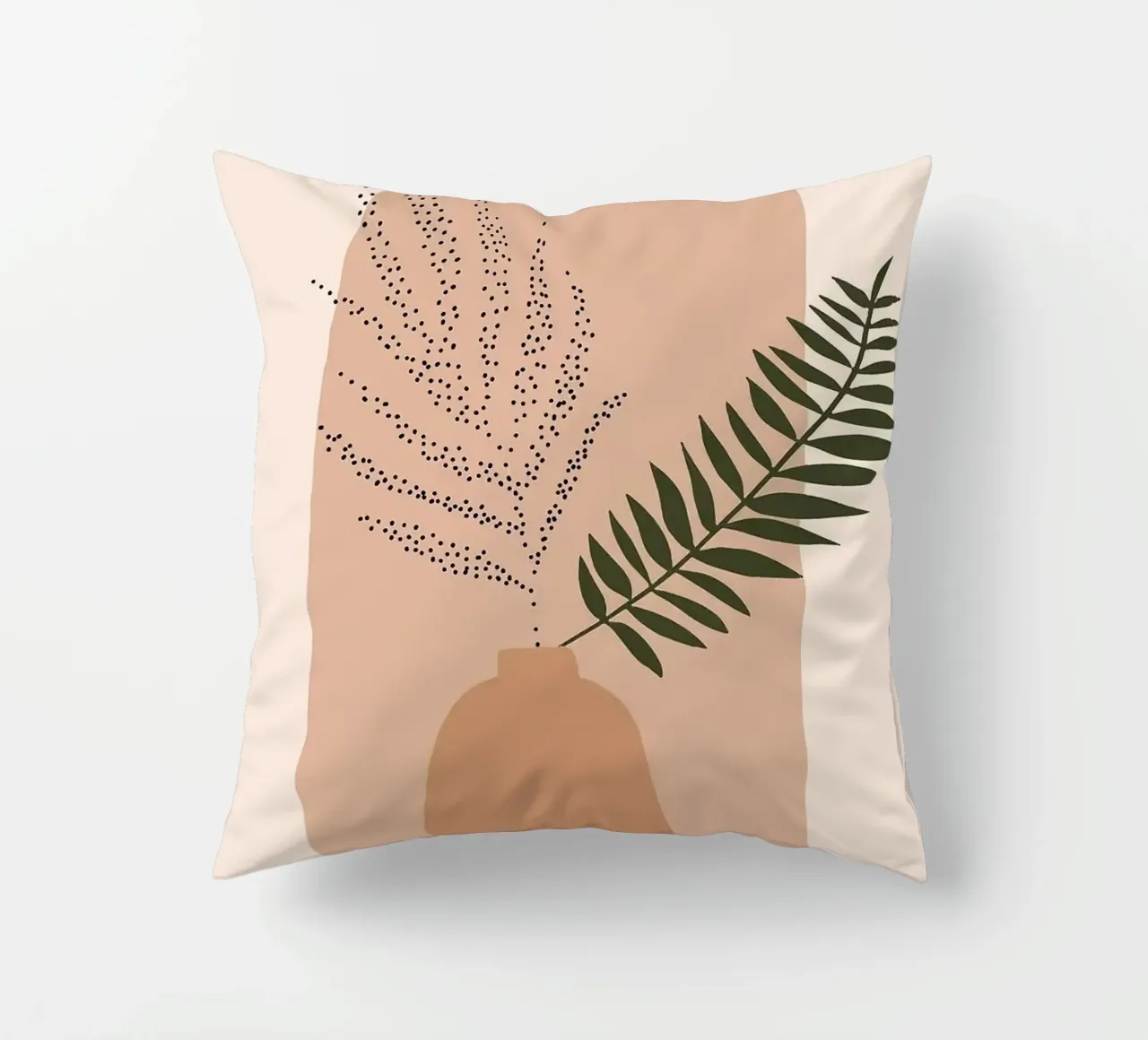 vaso cuscino da Abstract Botanical Art