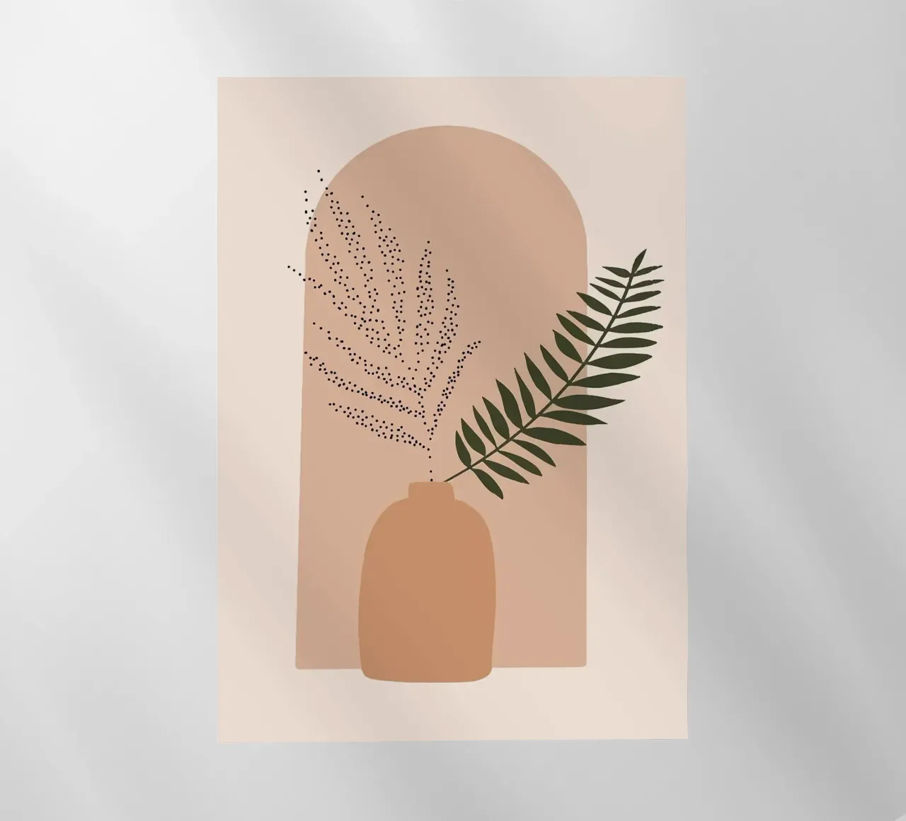 vaso pellicola backlit da Abstract Botanical Art