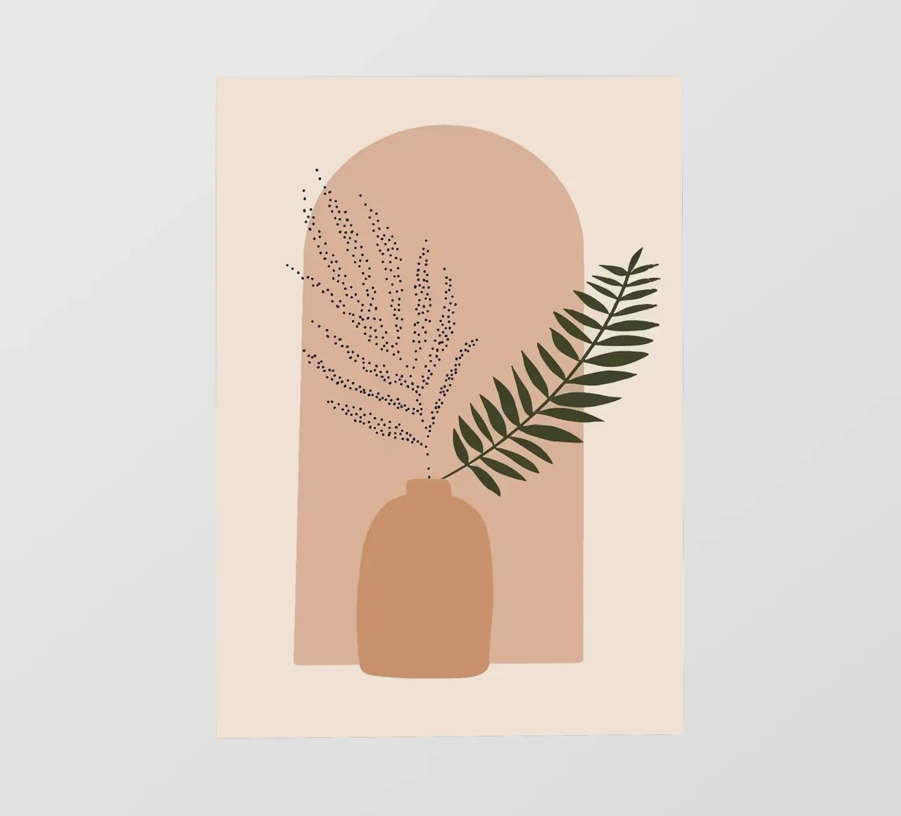 vaso pellicola backlit da Abstract Botanical Art