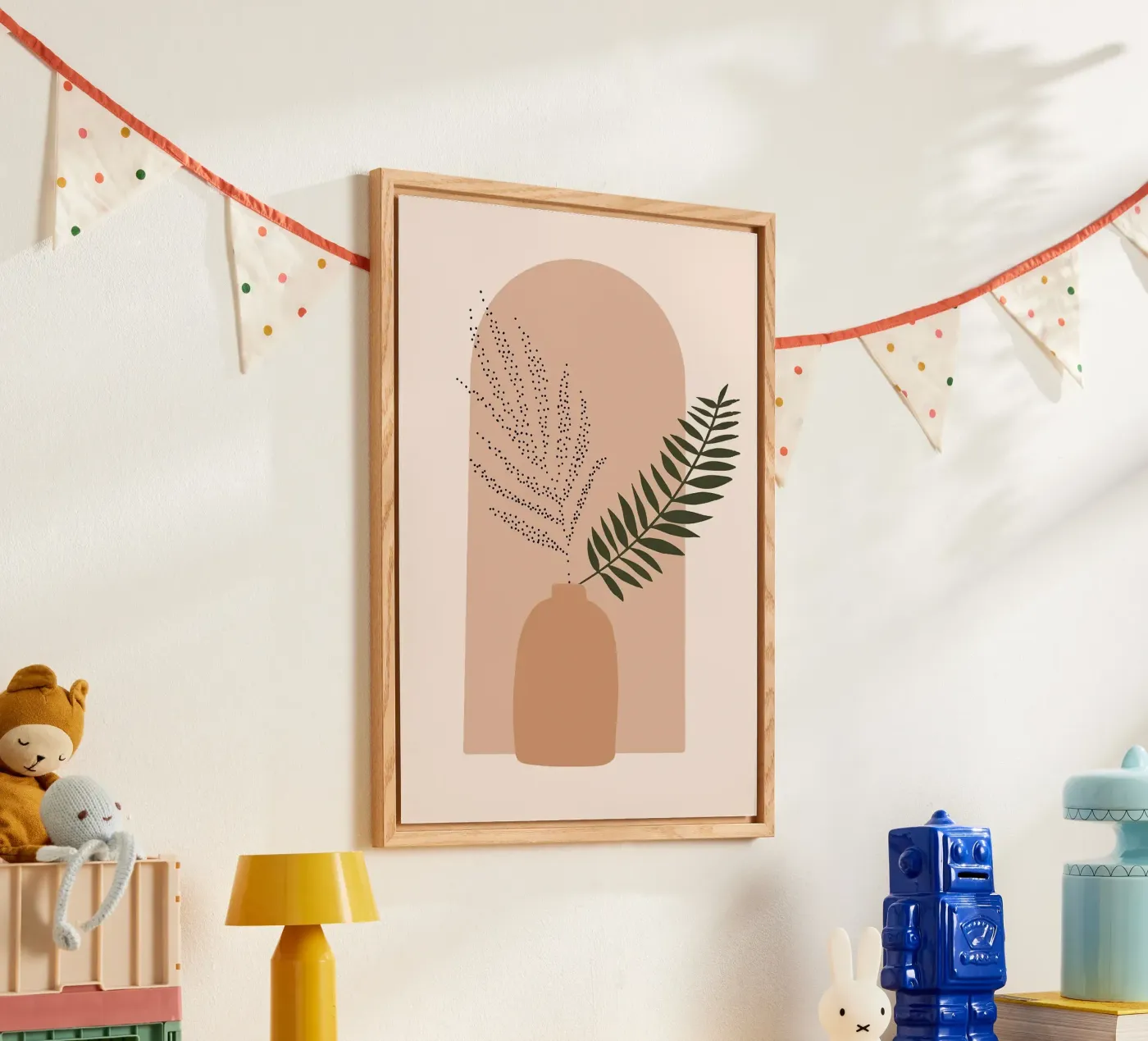vase Acryl-Glas von Abstract Botanical Art