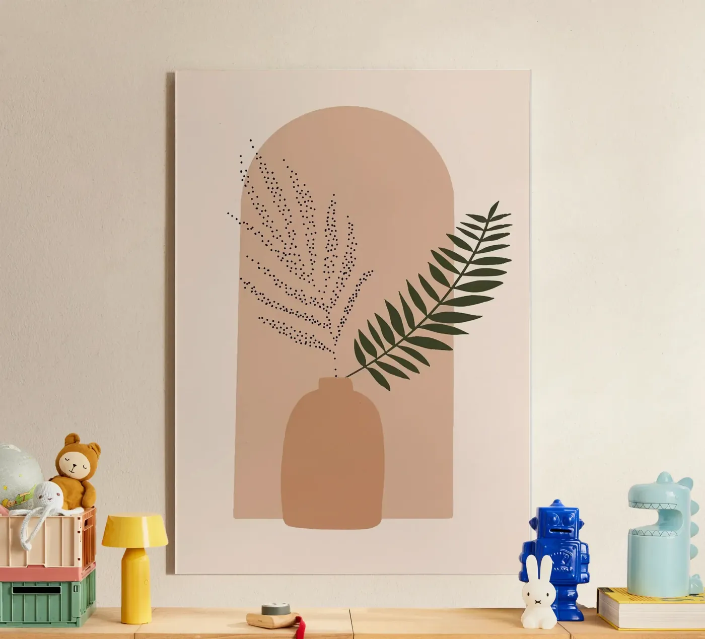 vase Acryl-Glas von Abstract Botanical Art