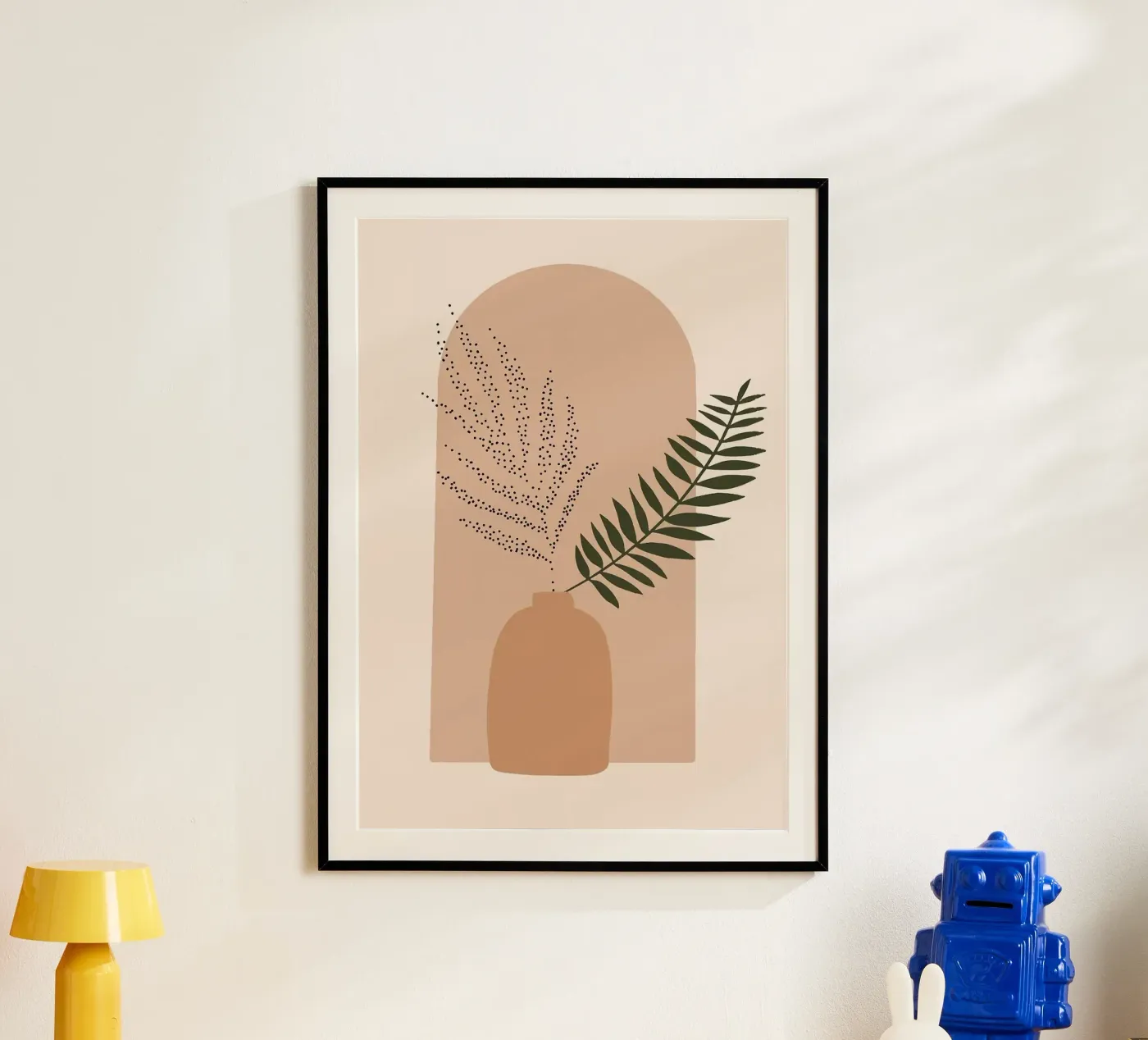 vase poster da Abstract Botanical Art