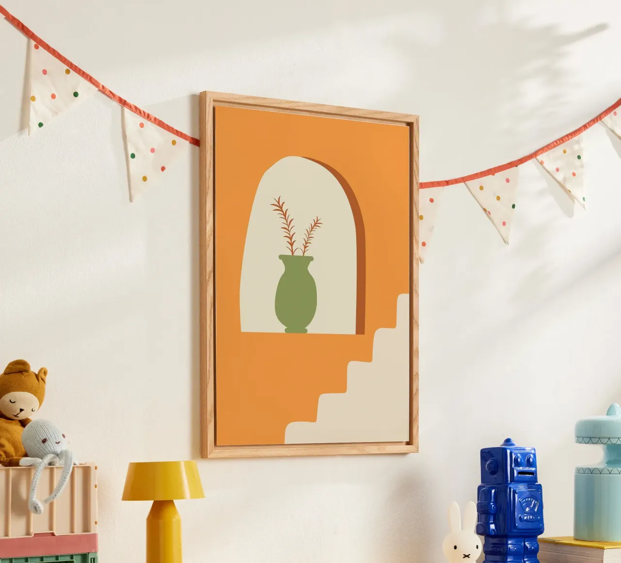 vaso plexiglass da Abstract Botanical Art