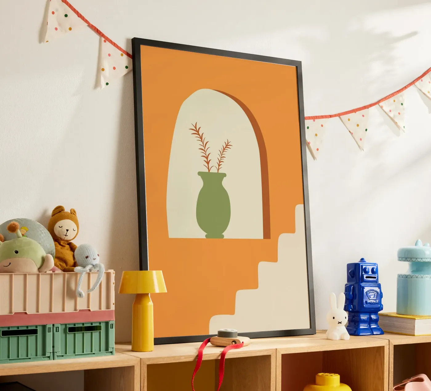 vase poster de Abstract Botanical Art