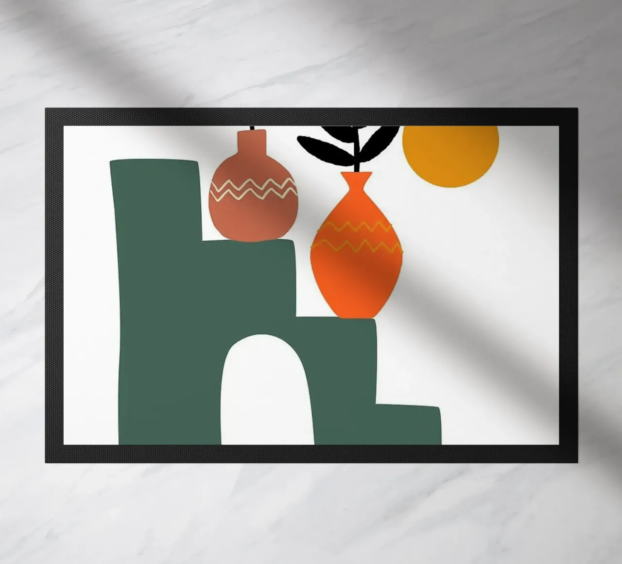 vasi zerbino da Abstract Botanical Art