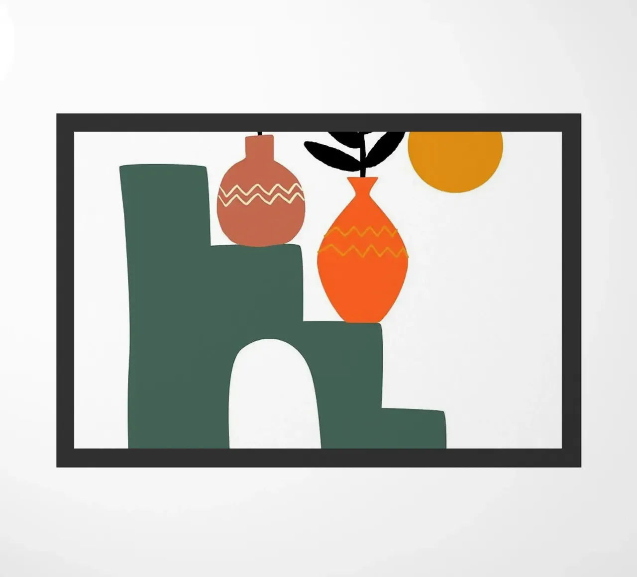 vasi zerbino da Abstract Botanical Art