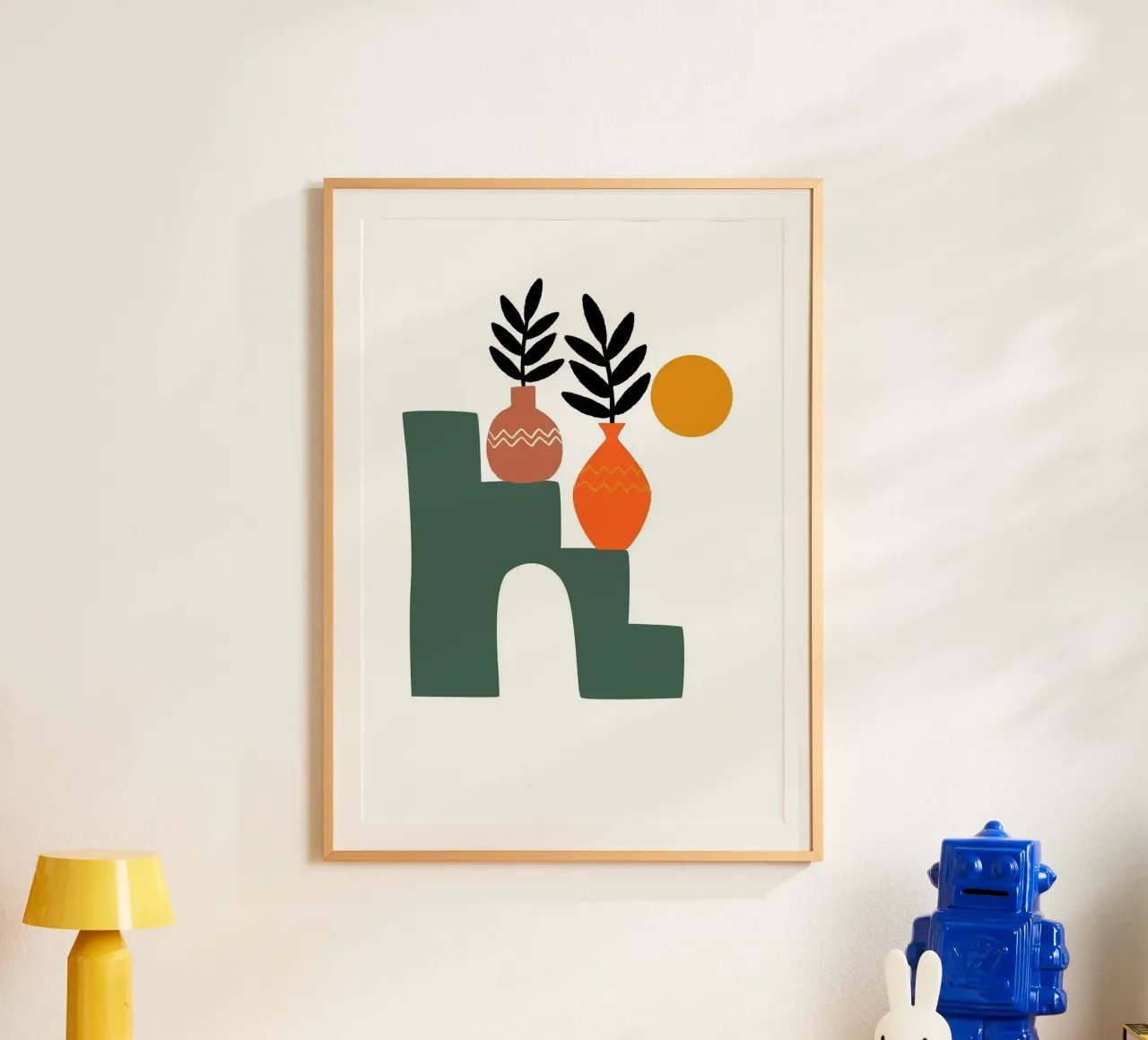 vases poster da Abstract Botanical Art