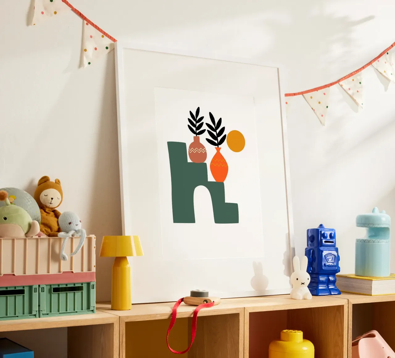 vases poster da Abstract Botanical Art