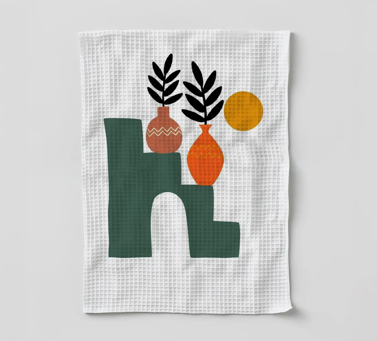 vasi canovaccio da cucina da Abstract Botanical Art