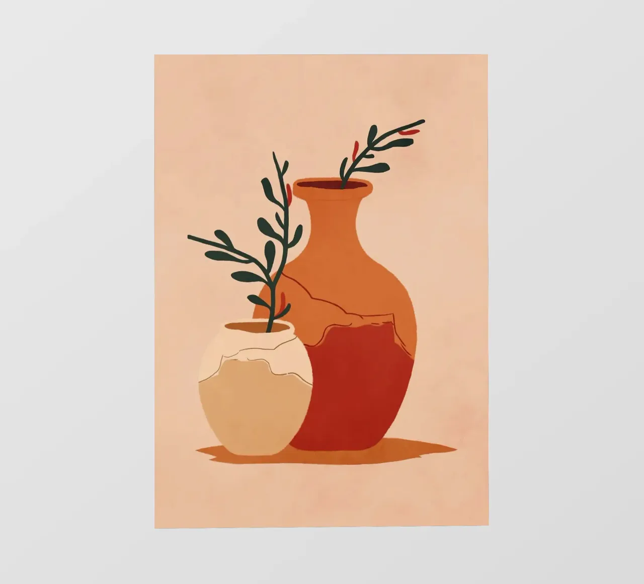 vasi pellicola backlit da Abstract Botanical Art