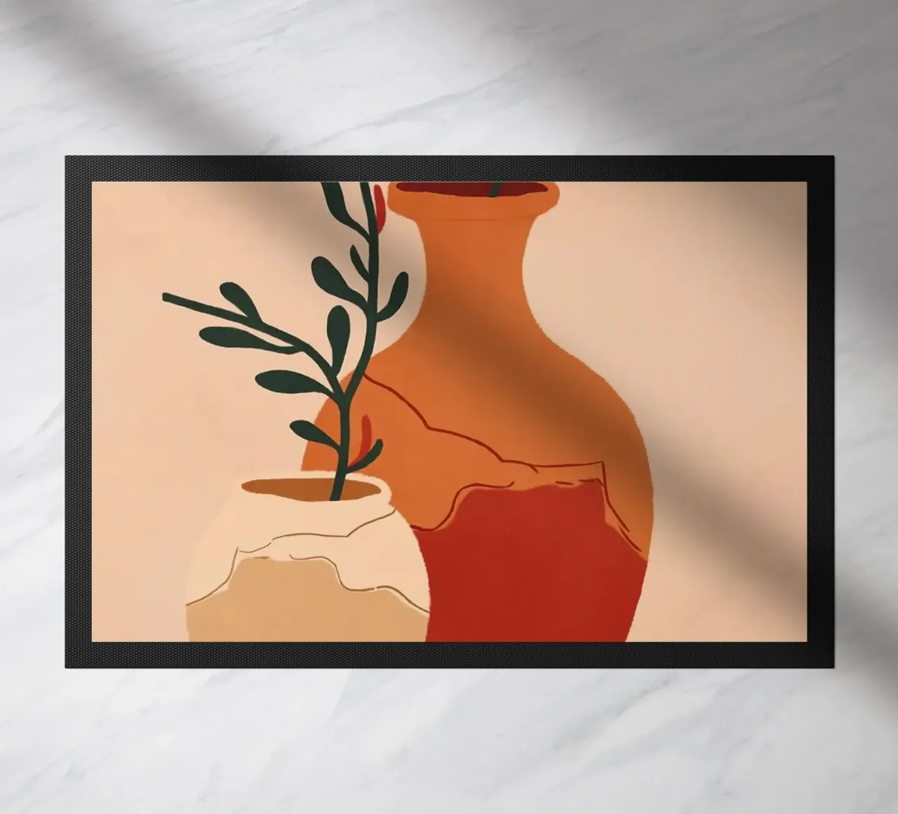 vasi zerbino da Abstract Botanical Art