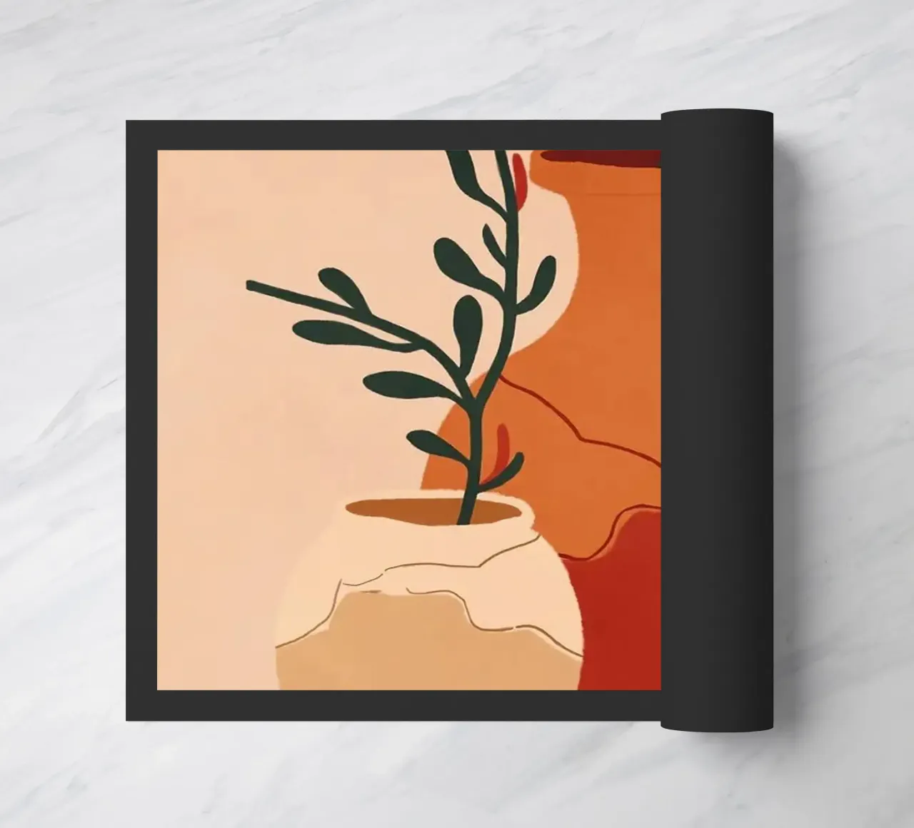 vasi zerbino da Abstract Botanical Art