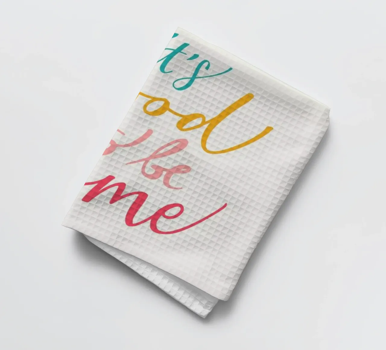 It's good to be home tea towel by Pure