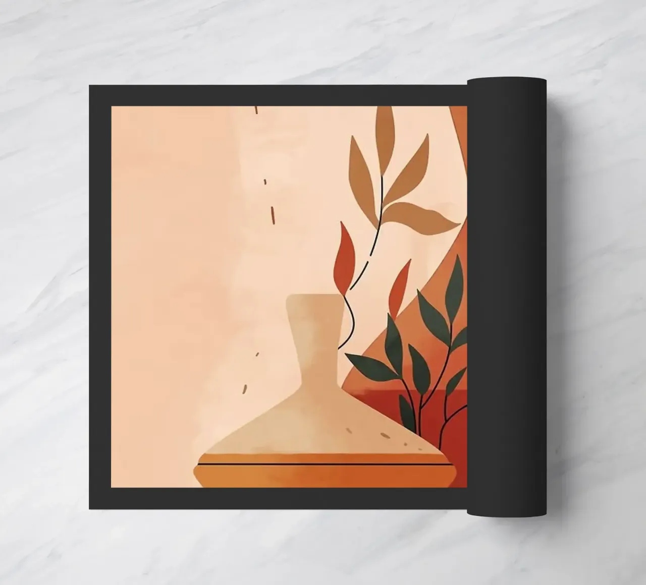 vaso zerbino da Abstract Botanical Art