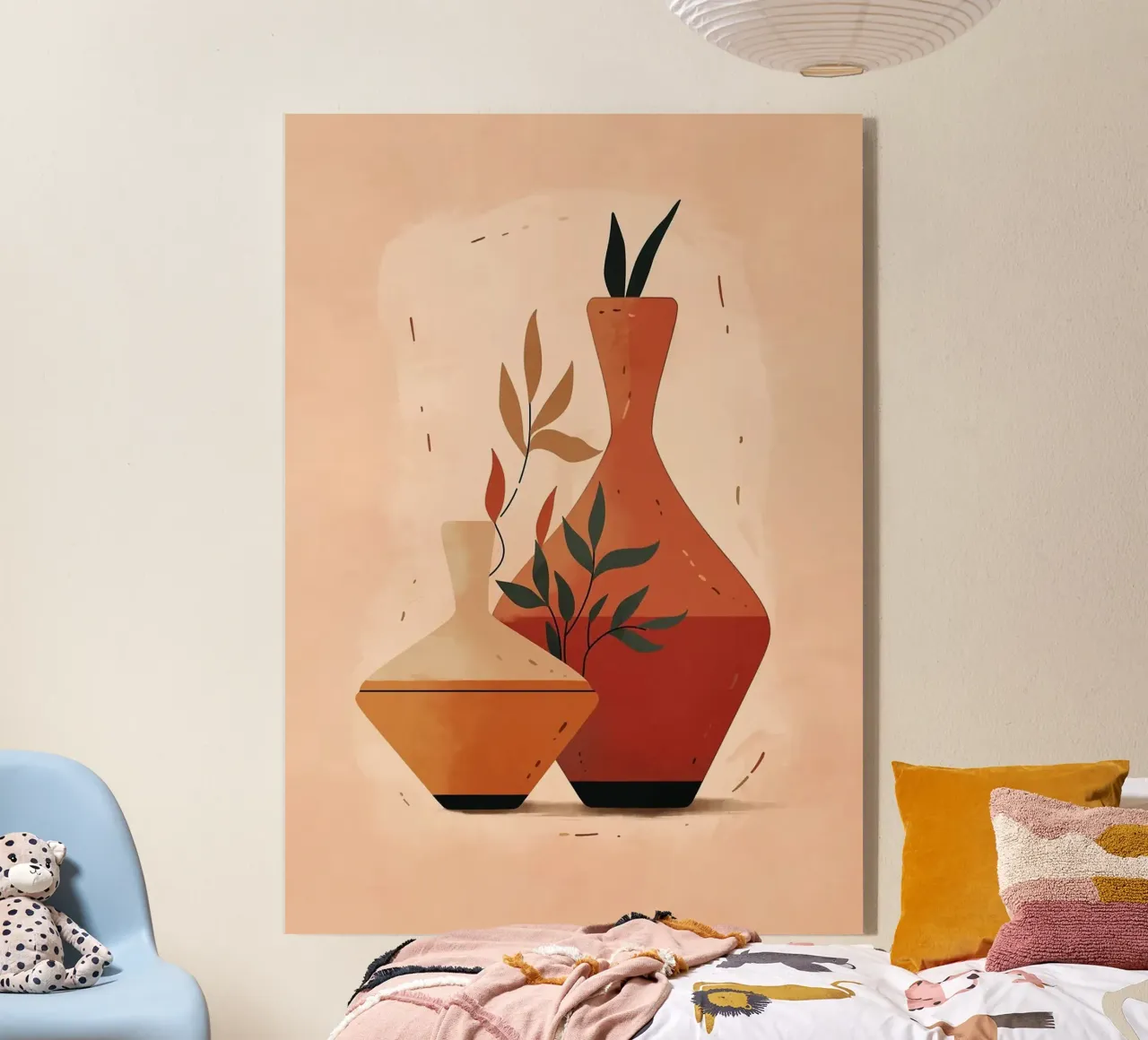 vaso plexiglass da Abstract Botanical Art