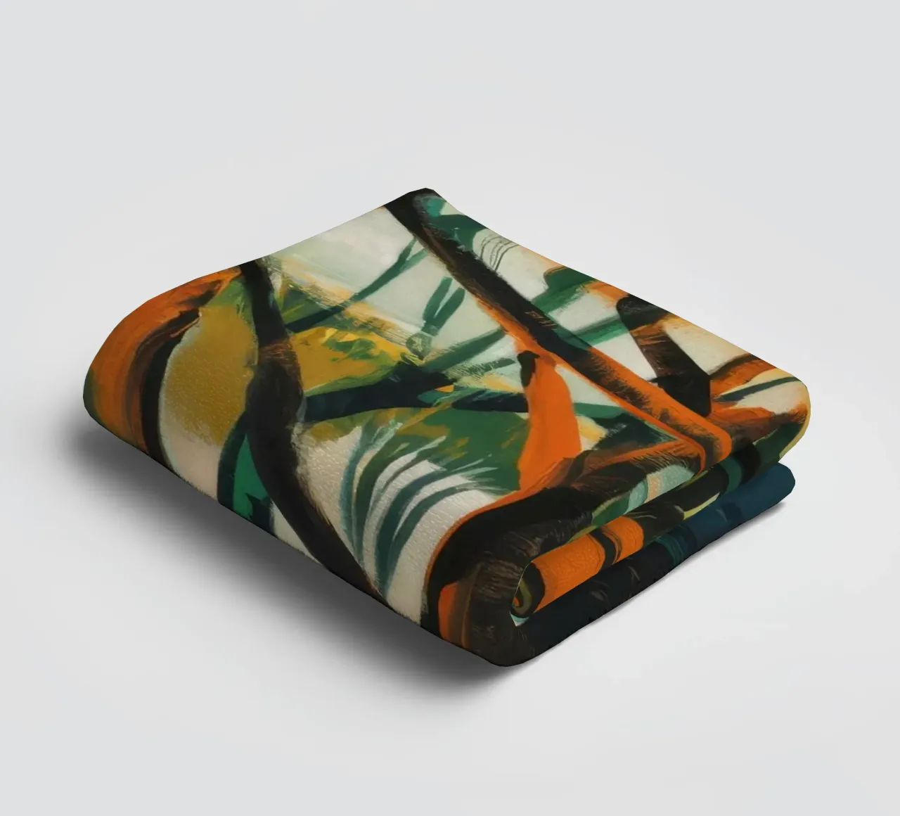 Harmonie de la forêt d'automne serviette de bain de Verve Pigments