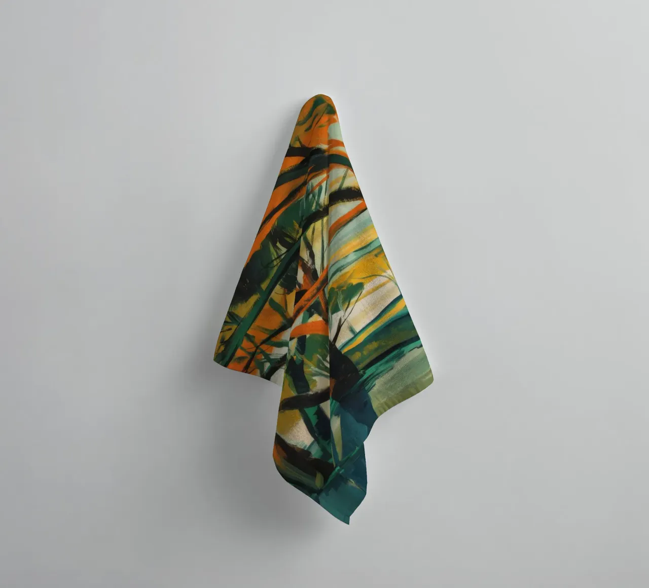 Harmonie de la forêt d'automne serviette de bain de Verve Pigments