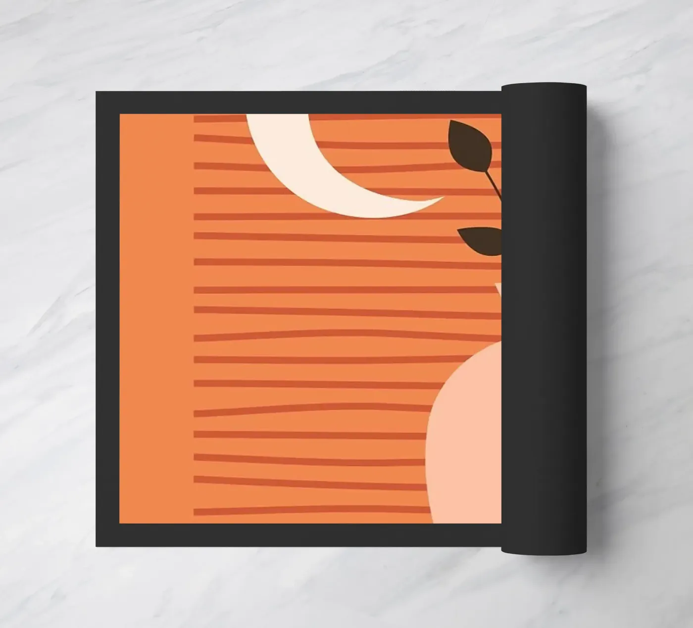 vase doormat by Abstract Botanical Art