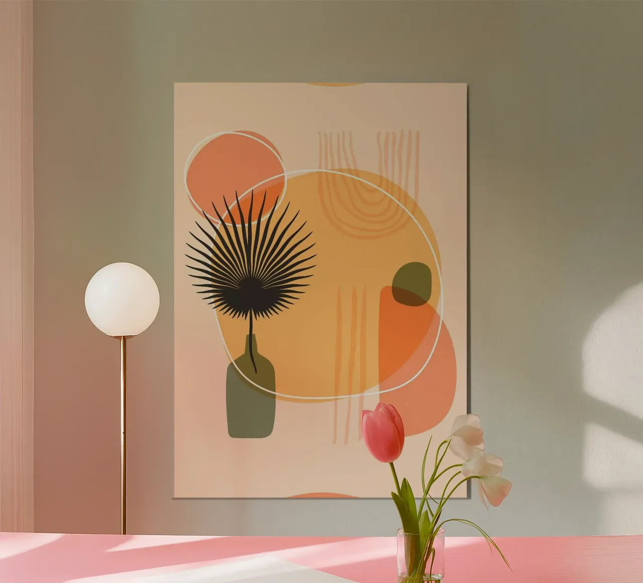 vaso poster da Abstract Botanical Art