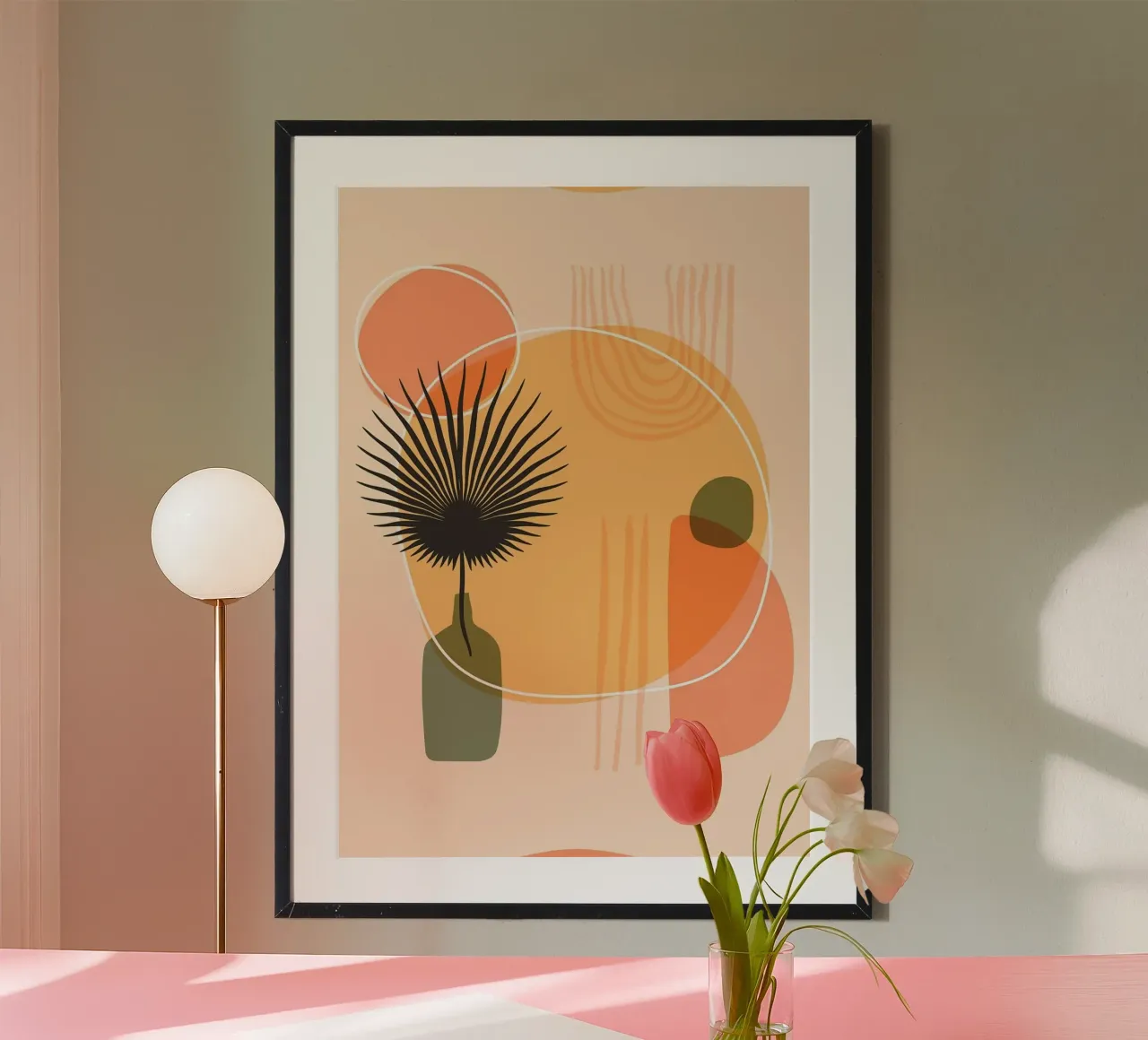 vaso poster da Abstract Botanical Art